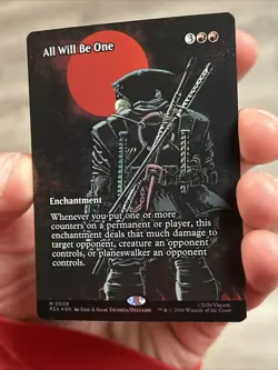 MtG All Will Be One M 0008 (Borderless) Teenage Mutant Ninja Turtles Foil NM - Image 3