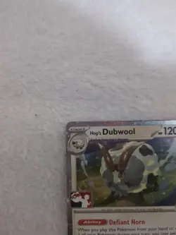 Pokemon - Hop's Dubwool - Cosmos Holo - 136/159 - SV Journey Together - Promo - Image 2