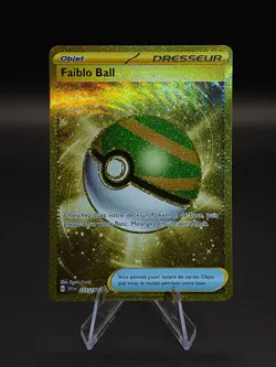 Carte Pokemon : Faiblo Ball 255/198 - SVI Ecarlate et Violet - GOLD - NEUF - FR - Image 2