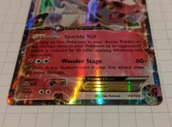 Diancie EX 72/124 DMG Holo Ultra Rare Pokemon XY - Fates Collide - Image 2