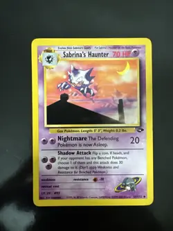 Pokemon TCG Sabrina's Haunter Gym Challenge 55/132 LP - Image 1