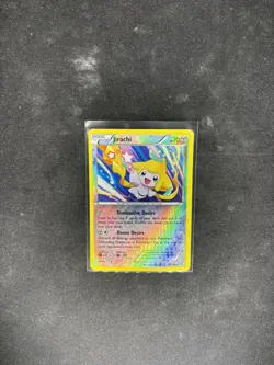 Jirachi 42/108 Reverse Holo Rare Pokemon XY Roaring Skies LP - Image 1