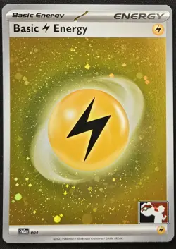 DOUBLE SWIRL Lightning Energy Play! Prize Pack Series 4 Cosmos Holo Pokemon NM - Image 1