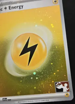 DOUBLE SWIRL Lightning Energy Play! Prize Pack Series 4 Cosmos Holo Pokemon NM - Image 4