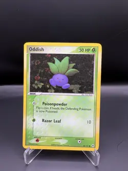 Pokemon Oddish 68/101 EX Hidden Legends Reverse Holo 2004 - LP+ - Image 1