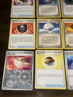 15x Various Pokeball Lot Masterball, Team Aqua Ball, Great Ball Pokemon TCG - Image 2