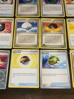 15x Various Pokeball Lot Masterball, Team Aqua Ball, Great Ball Pokemon TCG - Image 3