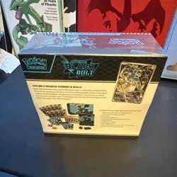 Pokemon TCG Scarlet & Violet Black Bolt Elite Trainer Box Zekrom English 2025 - Image 2