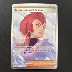 Pokemon: Team Rocket's Ariana 237/182 Sv10: Destined Rivals Holo -NM- - Image 1