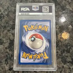 2000 Pokemon Rainbow Energy 17/82 Team Rocket Holo First Edition PSA 9 - Image 2