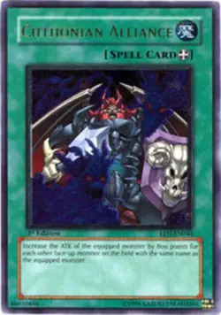 Chthonian Alliance - EEN-EN044 - Rare - Unlimited Edition - Moderately Played - Image 1