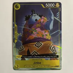 Jinbe (Alternate Full Art) ST29-005 Starter Deck 29: Egghead Foil NM Single! - Image 1