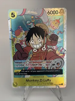 Monkey.D.Luffy OP07-109 SR One Piece Premium Booster The Best Vol. 2 and ERROR - Image 2