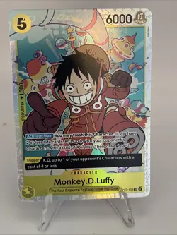Monkey.D.Luffy OP07-109 SR One Piece Premium Booster The Best Vol. 2 and ERROR - Image 3