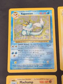 Vintage Holo Rare Pokemon Cards WOTC 1999 Base Set, Fossil, Jungle MP/HP Raichu - Image 2
