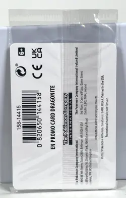 2022 Sealed Silver Tempest Dragonite GameStop Holo Card Promo 131/195 Pokemon - Image 2