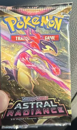 Pokemon Astral Radiance Booster Pack Sneasler 10 Cards English - Image 1