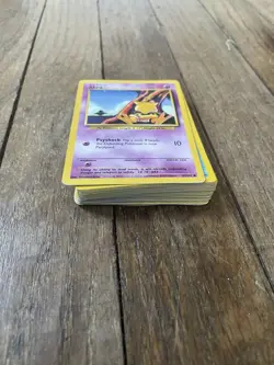 Pokemon TCG Base Set Card Lot 1995 series 1 cards - Image 3