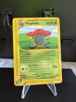 Vileplume 69/165 Regular Rare Expedition Pokemon Card - Image 3