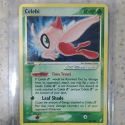 Pokemon Celebi Star 100/100 Crystal Guardians Ultra Rare Holo Card - Image 1