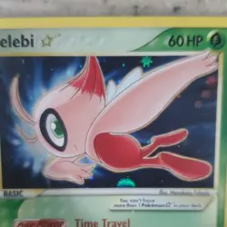 Pokemon Celebi Star 100/100 Crystal Guardians Ultra Rare Holo Card - Image 3