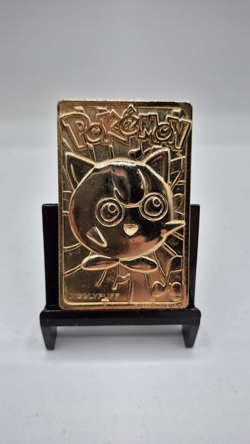 Jigglypuff – 23K Gold-Plated Trading Card | Burger King Pokemon Promo (1999) - Image 1