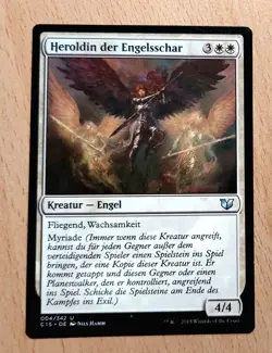 Mtg Magic: Heroldin der Engelsschar,Herald of the Host, DEUTSCH Engel Angel - Image 1