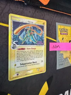 Pokemon Card Deoxys EX Holon Phantoms Reverse Holo Stamped 6/110 277 💎NM💎 - Image 2