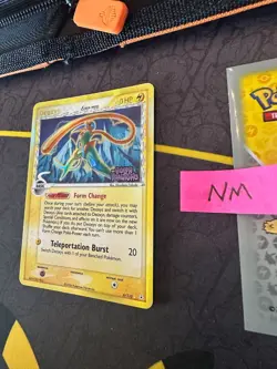 Pokemon Card Deoxys EX Holon Phantoms Reverse Holo Stamped 6/110 277 💎NM💎 - Image 3