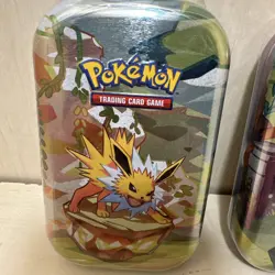 Pokemon TCG Mini Tin Prismatic Evolutions lot of 3 tins - Image 3