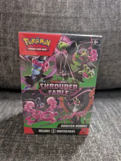 pokemon tcg shrouded fable booster bundle 6 packs! factory sealed - Image 1