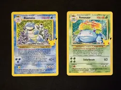 Pokemon Venusaur (15/102) and Blastoise (2/102) Celebrations Classic Collection! - Image 1