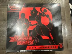Pokemon Destined Rivals ETB Elite Trainer Box - SV10: Destined Rivals Sealed - Image 1