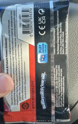 Pokemon TCG: Scarlet and Violet Temporal Forces x1 Booster Pack Sealed - Image 2