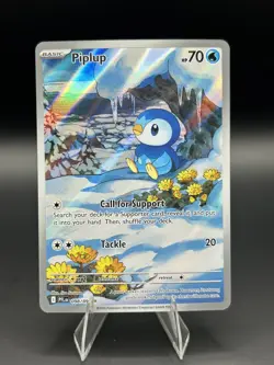 Pokemon TCG - Piplup 98/94 - Phantasmal Flames IR - NM - Image 1