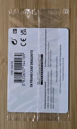 SEALED Dragonite (Silver Tempest Stamped) 131/195 Pokemon Promo - NM - Image 2