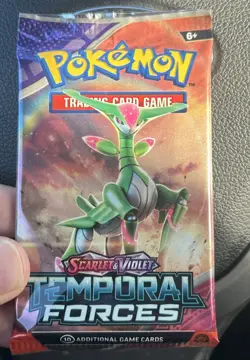 Pokemon TCG: Scarlet and Violet Temporal Forces x1 Booster Pack Sealed - Image 1