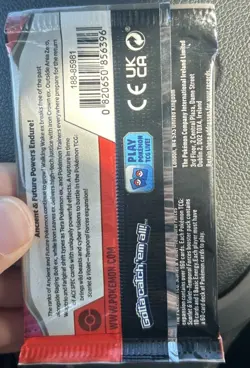 Pokemon TCG: Scarlet and Violet Temporal Forces x1 Booster Pack Sealed - Image 2