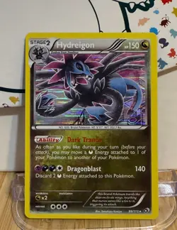 Hydreigon Holo Rare 99/113 - Pokemon TCG 2013 Black & White Legendary Treasures - Image 1
