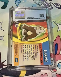 Slaking #66 Pokemon Topps Advanced Challenge 2004 CGC 8.5 - Image 2