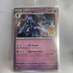 Ceruledge Sealed And Stamped - (Pokemon Day 2024) (Cosmos Holo) 040/091 - Image 1