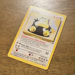 Pokemon - Base Set 2 - Snorlax 30/130 - Rare Non-Holo LP/NM - Image 3