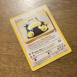 Pokemon - Base Set 2 - Snorlax 30/130 - Rare Non-Holo LP/NM - Image 4