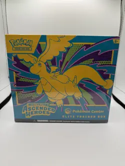Pokemon TCG: Ascended Heroes Pokemon Center ETB – 11 Packs – Factory Sealed - Image 1