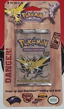 Pokemon Fossil Booster Pack Blister New Factory Sealed WOTC ( RARE ) - Image 1