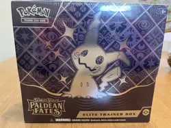 Nintendo Pokemon TCG Scarlet & Violet Paldean Fates Elite Trainer Box Sealed 820650856181 - Image 1