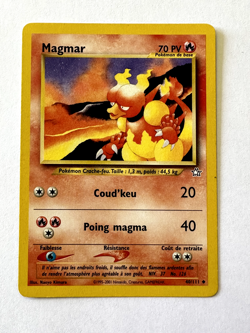 Carte Pokemon - Magmar - Wizards : Neo Genesis - 40/111 - FR - Image 1