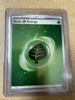 BASIC GRASS ENERGY 001 151 POKEMON (COSMOS HOLO RARE, NM) - Image 2