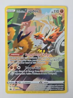 Pokemon Galarian Zapdos SWSH283 - Black Star Promo - Image 1
