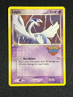 Lugia #29 (2005 Pokemon Rocks America Promo) 2005 Pokemon Ex Unseen Forces-NM - Image 2